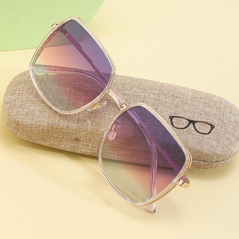 90 нейлоновые солнцезащитные очки женские большие солнцезащитные очки женские модные очки