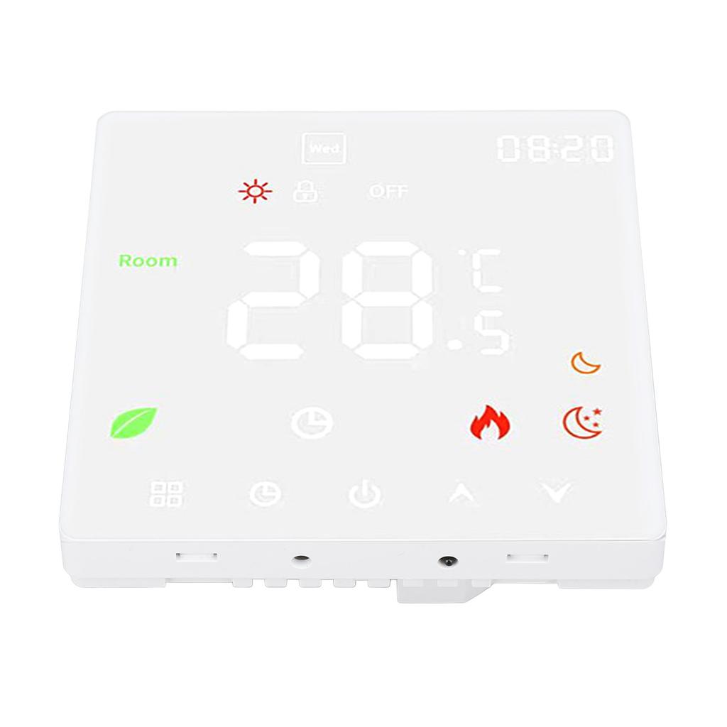 Smart Thermostat Touch Screen Programmable Floor Heating Thermostat for Gas Boiler Water Heater