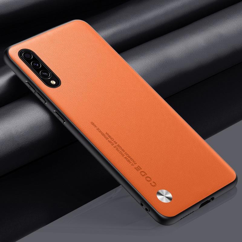 Роскошный чехол из искусственной кожи для Samsung Galaxy A50 A30S A50S, задняя крышка, матовый силиконовый защитный чехол для телефона Samsung A70 A70S