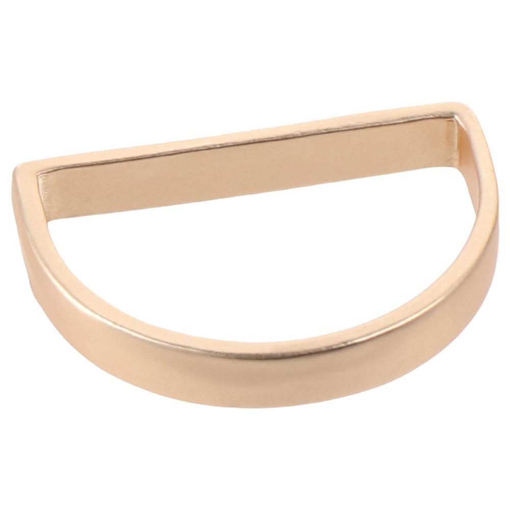 12 шт. Металлические кольца для салфеток из нержавеющей стали D-образные держатели для колец для салфеток Современный минималистичный кухонный гарнитур