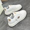 Autumn New Ins Breathable White Shoes Female Student All-Matching Casual Sports Skate Shoes Women