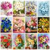 Diamond Painting Flower Full Square/Round Embroidery Floral Diamond Mosaic Cross Stitch Picture Rhinestones Diamond Art