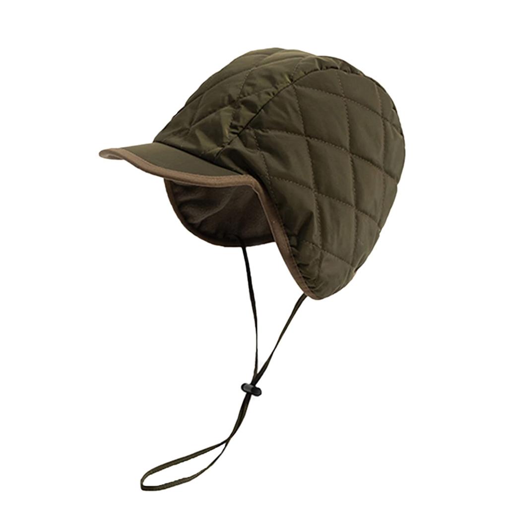 Croogo Летная шапка с ушами, короткая, пилот, идеально подходит для работы на открытом воздухе и зимы, с отворотами, козырьком, шапка, на флисовой подкладке, ветрозащитная, водонепроницаемая, снегозащитная,