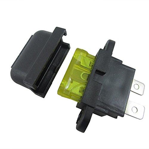 50Pcs Amp Auto Blade Standard Fuse Holder Box For Car Boat Truck With Cover 30A
