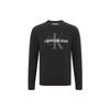 Logo Print Knit Sweater Men Tops Black J319386-BEH