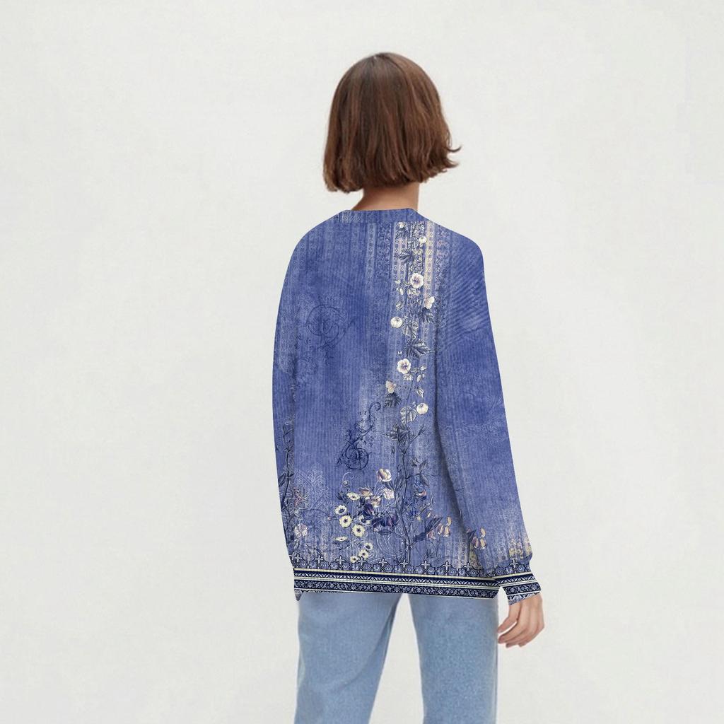 Женские повседневные топы на каждый день Вязаный свитер