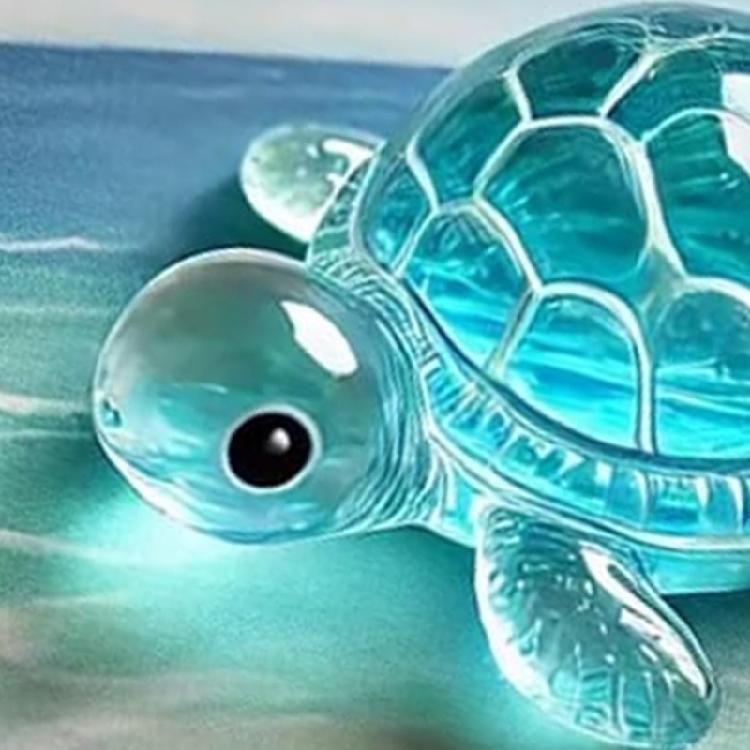 Крошечные Черепашки Смоляная Миниатюрная Карманная Фигурка Животного Настольное Украшение для Свадьбы Детских Праздников Дня Рождения Ребенка Подарки