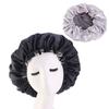 Soft Double Layer Hair Styling Accessories Night Sleep Hat Satin Bonnet Head Wrap Hats Chemo Caps