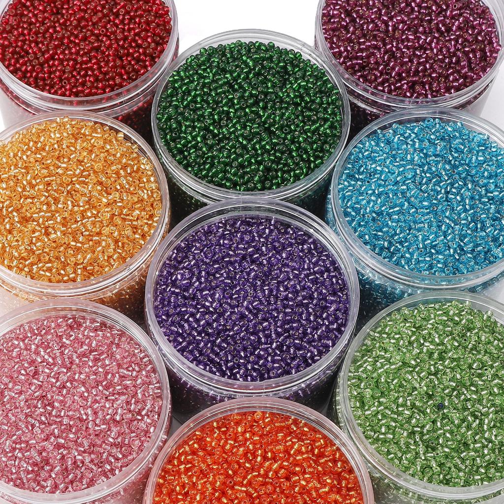 300Pcs Domestic High-Quality Glass Seed Beads Lnterval Scattered Beads For DIY Bracelets Necklaces Jewelry Making