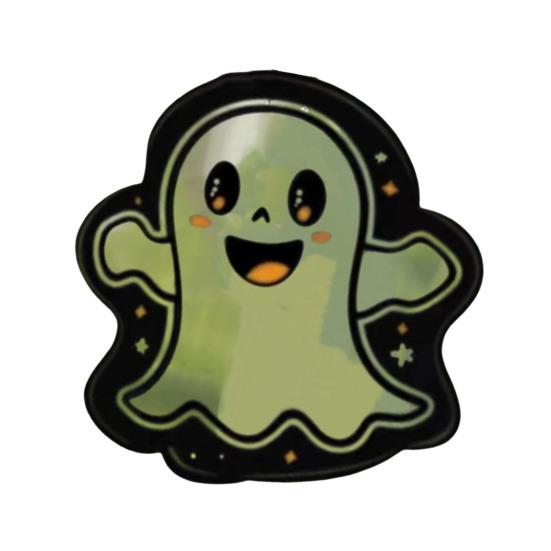 Хэллоуин Шарм для зеркала заднего вида автомобиля Мультяшная Летучая мышь/Кошка/Привидение/Ведьма Акриловая подвеска 2D Плоские Автомобильные аксессуары для интерьера для Рюкзака Кошки Телефона