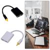 Double Port Digital Optical Sound Splitter Adapter Fiber Optical Sound Cable 1 In 2 Out Distributor for TV