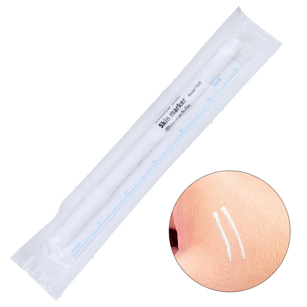 10x маркер для кожи водонепроницаемый маркер для позиционирования белый хирургический маркер для кожи ручка для макияжа бровей инструменты для маркировки положения макияжа