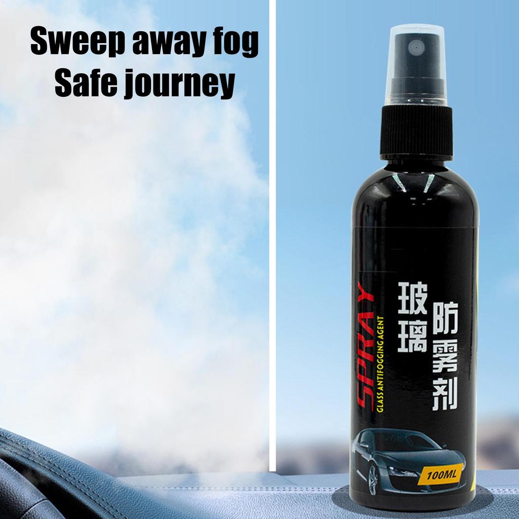 Anti Fog Spray 100ml Long Lasting Defogger For Car Windshield Quick Defogger Agent Clarity Visibility Automotive Truck Glass