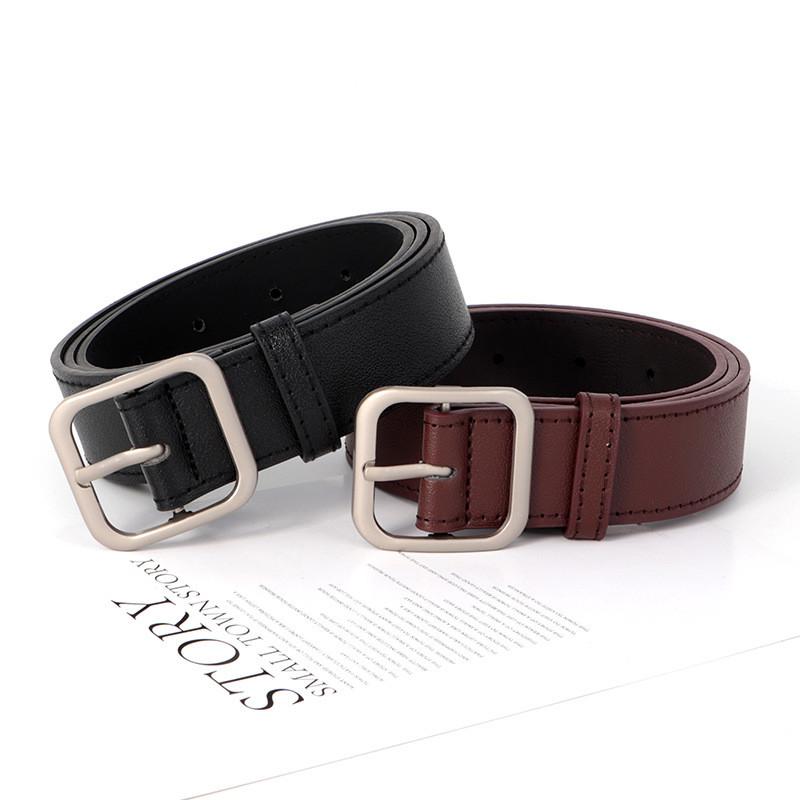 Винтажный регулируемый джинсовый ремень Унисекс Повседневный студенческий стиль Поясной аксессуар