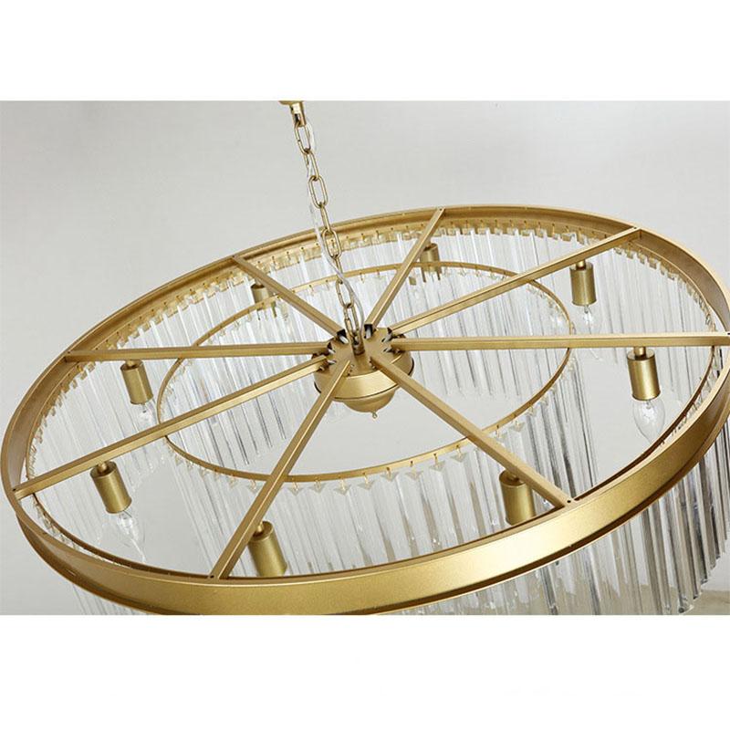 Подвеска для выставочного зала K9 Подвесная светодиодная хрустальная люстра Подвесной светильник для спальни