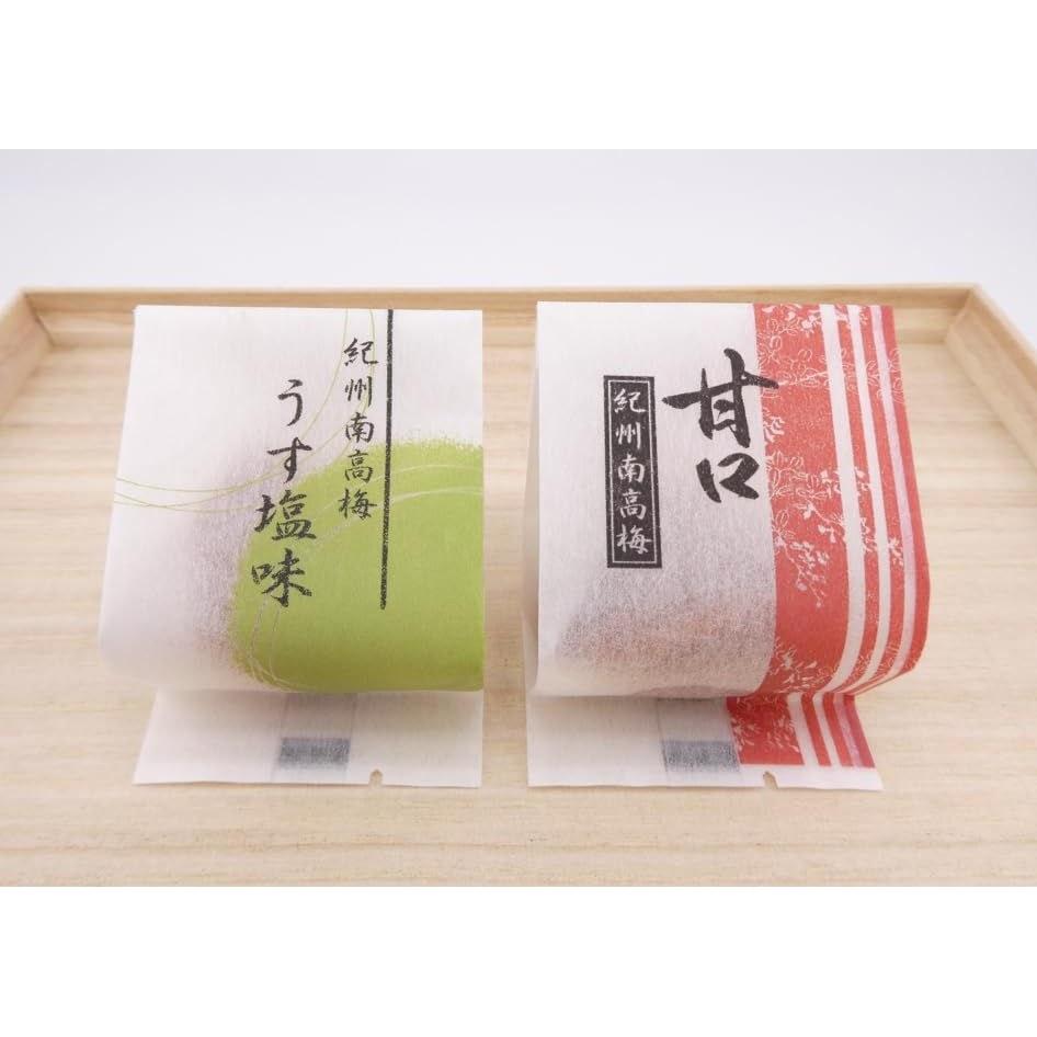 Kishu Nanko Ume 2 Variety Set Packaged JA Wakayama Prefecture Agricultural Cooperative Premium Pickled Plums Individually Wrapped Wooden Box Gift (2