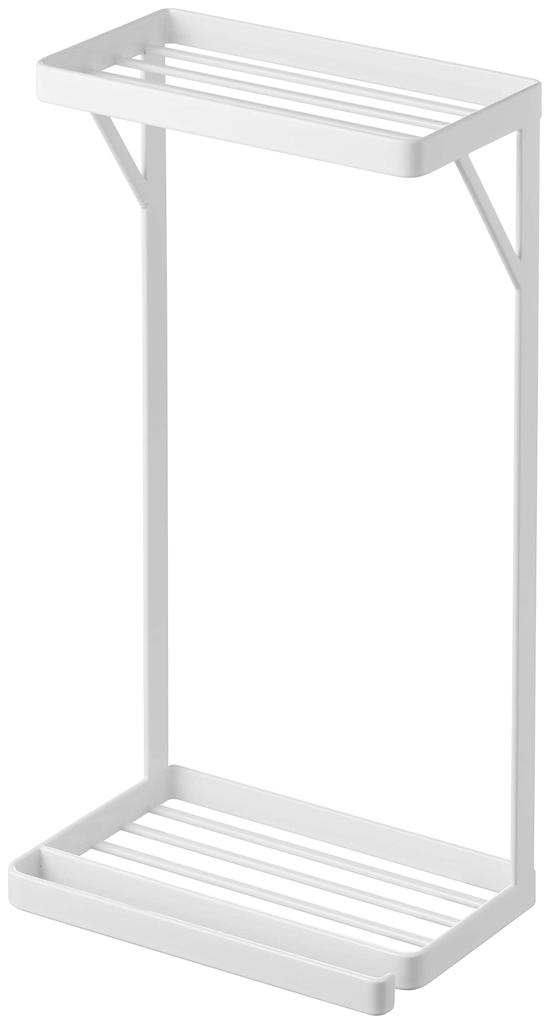 Yamazaki Jitsugyo 6625 Вешалка для полотенец, верхняя, 2 яруса, белая, ширина 18 см, высота 34 см, простая установка, просто вставьте в полотенцедержатель, прибл.. Д12.5