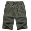 Летние укороченные мужские хлопковые шорты свободного покроя, прямые, повседневные рабочие шорты, брюки мужские