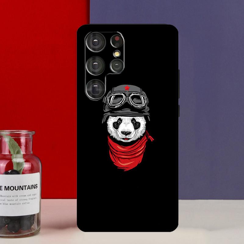 Мультяшный Милый Медведь Панда Чехол Для Samsung Galaxy S25 Ultra S9 S10 S20 S21 FE S22 S23 Plus S24 Ultra Чехол Для Телефона