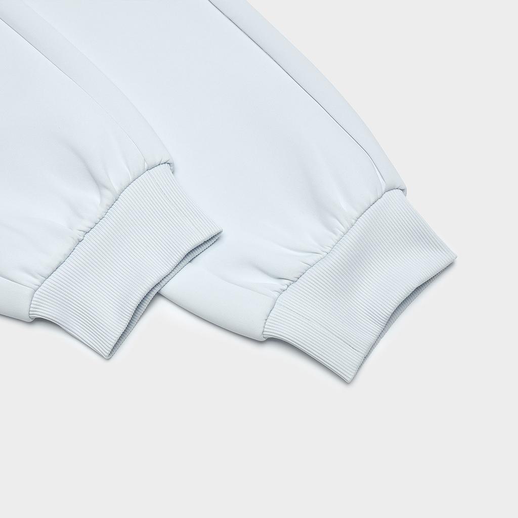 Fila Solid Color Cuffed Fitness Knitted Sports Pants Women Bottoms Bean-Gray-Blue A11W411611F-LB