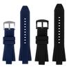 Rubber Watchband For MK Watch Series MK8184 MK8152 MK9020 MK8730 MK8761 8295 8296 Convex Silicone Mens Strap 29*13mm Black Blue