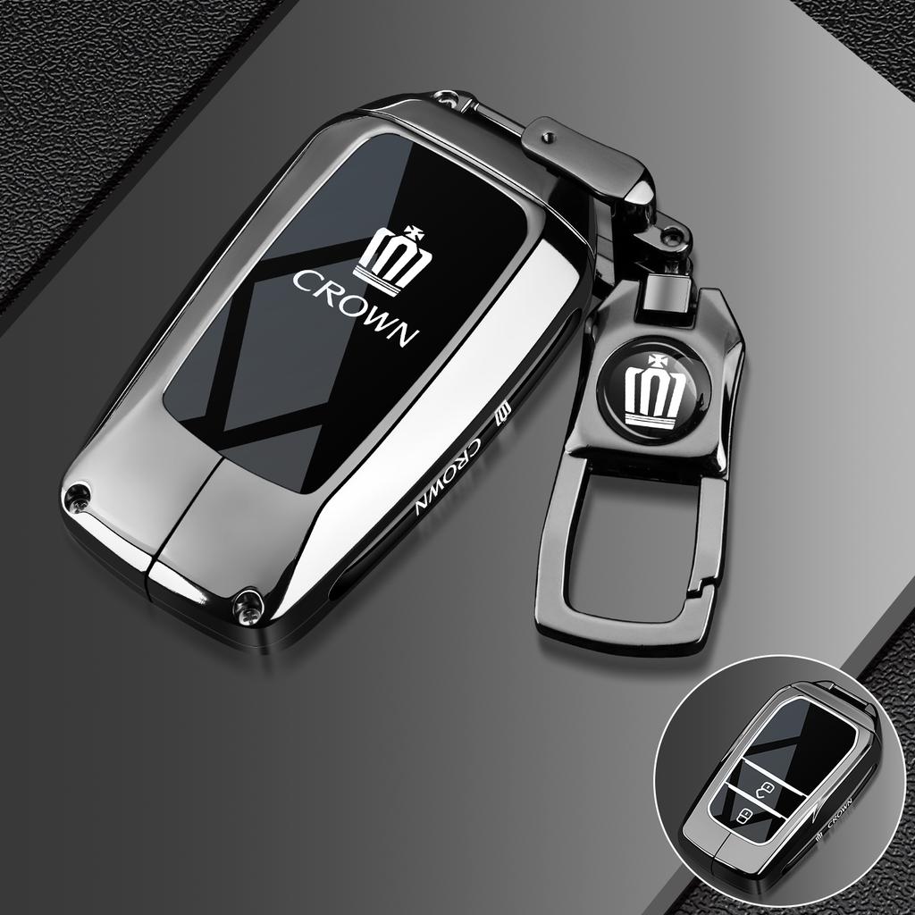 For Toyota Crown Land Release Keycase 2024 13th and 14th Generation Crown Car Special Shell Leather Full Buckle