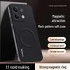 Чехол-книжка с магнитной застежкой и текстурированным дизайном для Redmi Note 13 Pro, противоударный, с полным покрытием