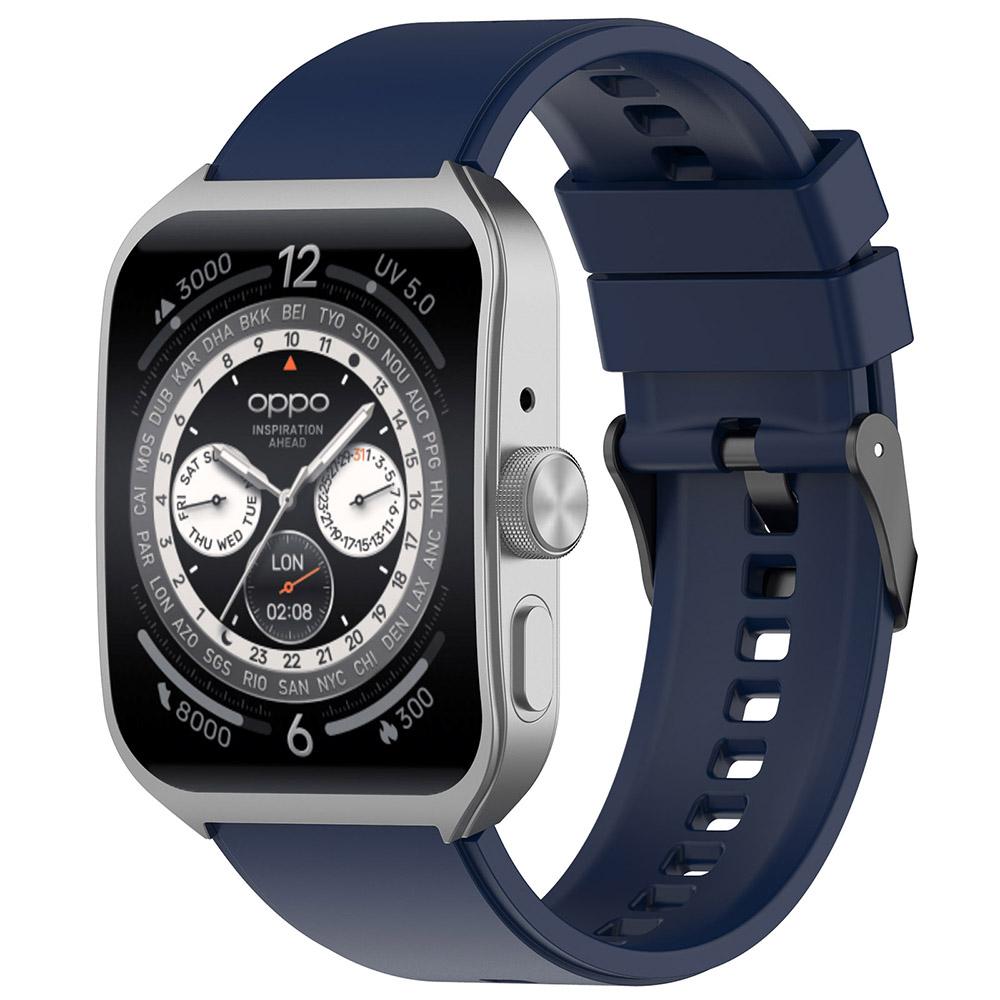 Силиконовый ремешок для часов 22 мм для смарт-часов OPPO Watch 4 Pro