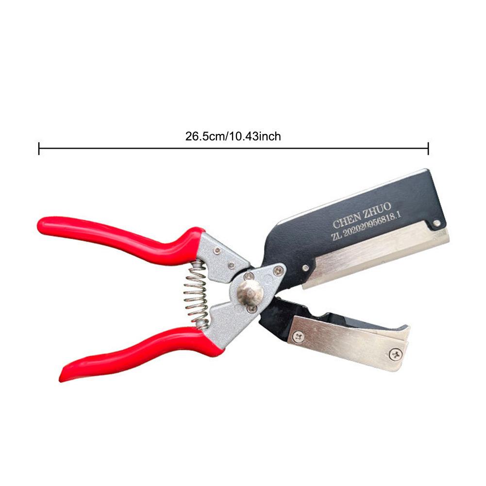 Professional Fruit Tree Seedling Grafting Shear Multifunctional Grafting Artifact Aluminum Alloy Grafting Pruner for Garden