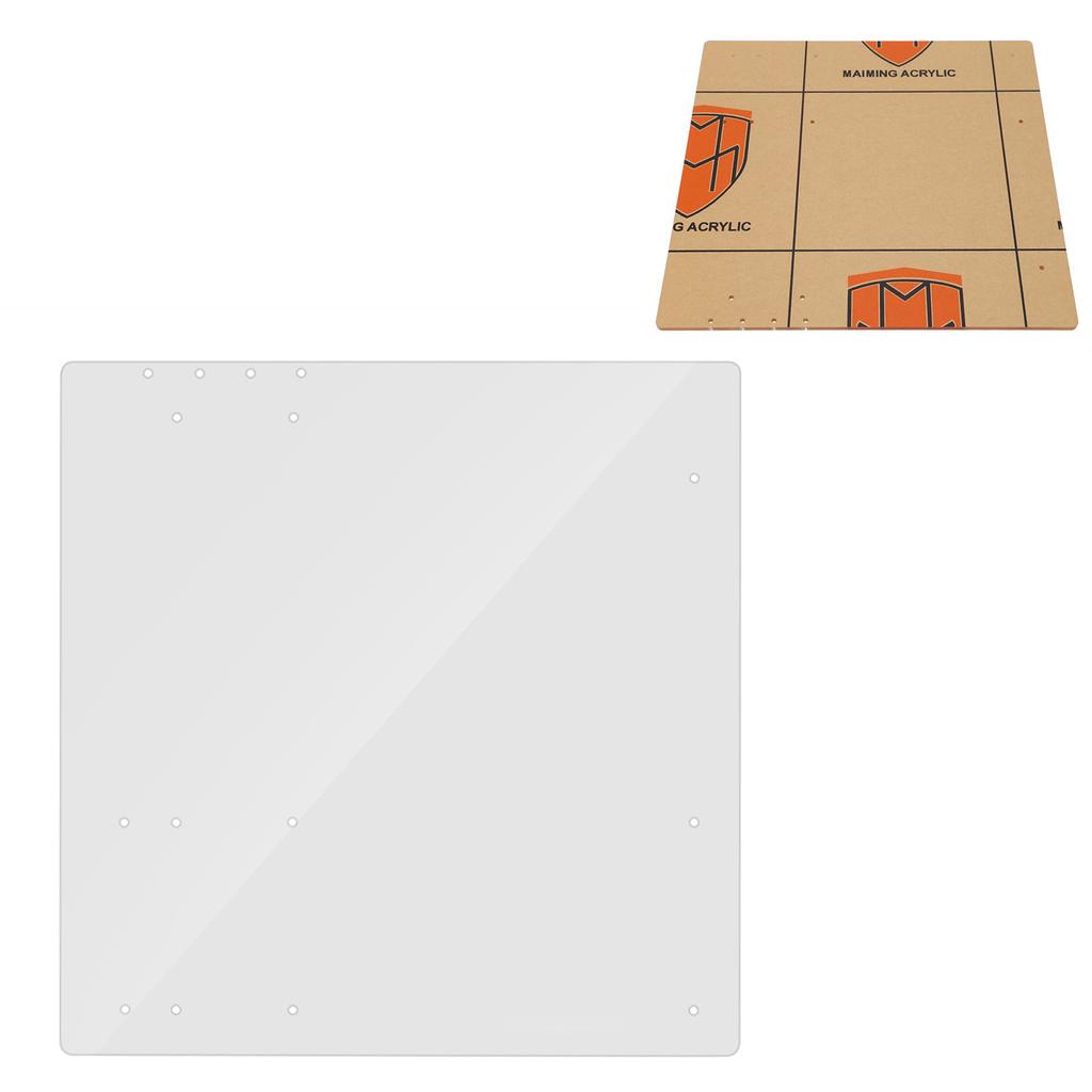 Open Frame Transparent Acrylic Overlock Computer Case DIY Base Stand For M ATX Motherboard