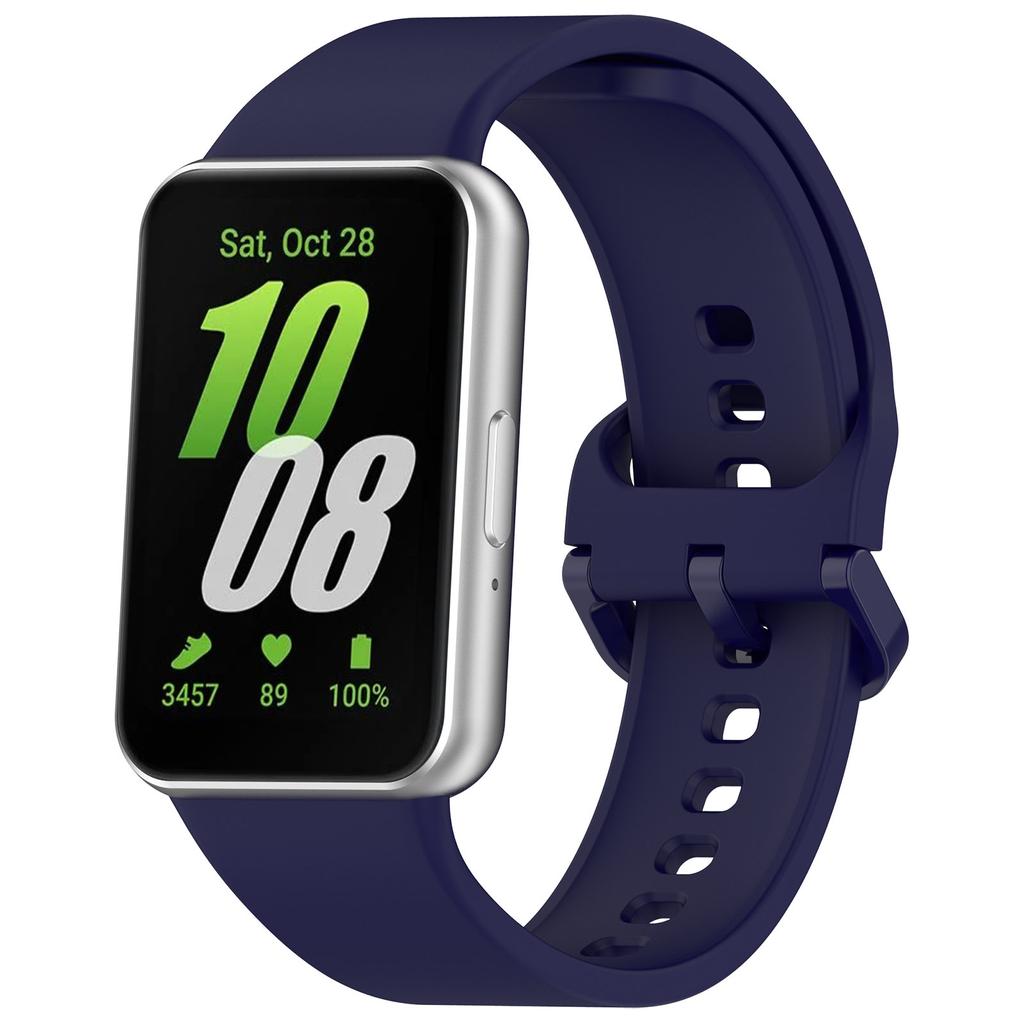 Спортивный силиконовый ремешок для Samsung Galaxy Fit 3 Браслет для умных часов Резиновый браслет Correa для Samsung Galaxy Fit3 Ремешки Аксессуары