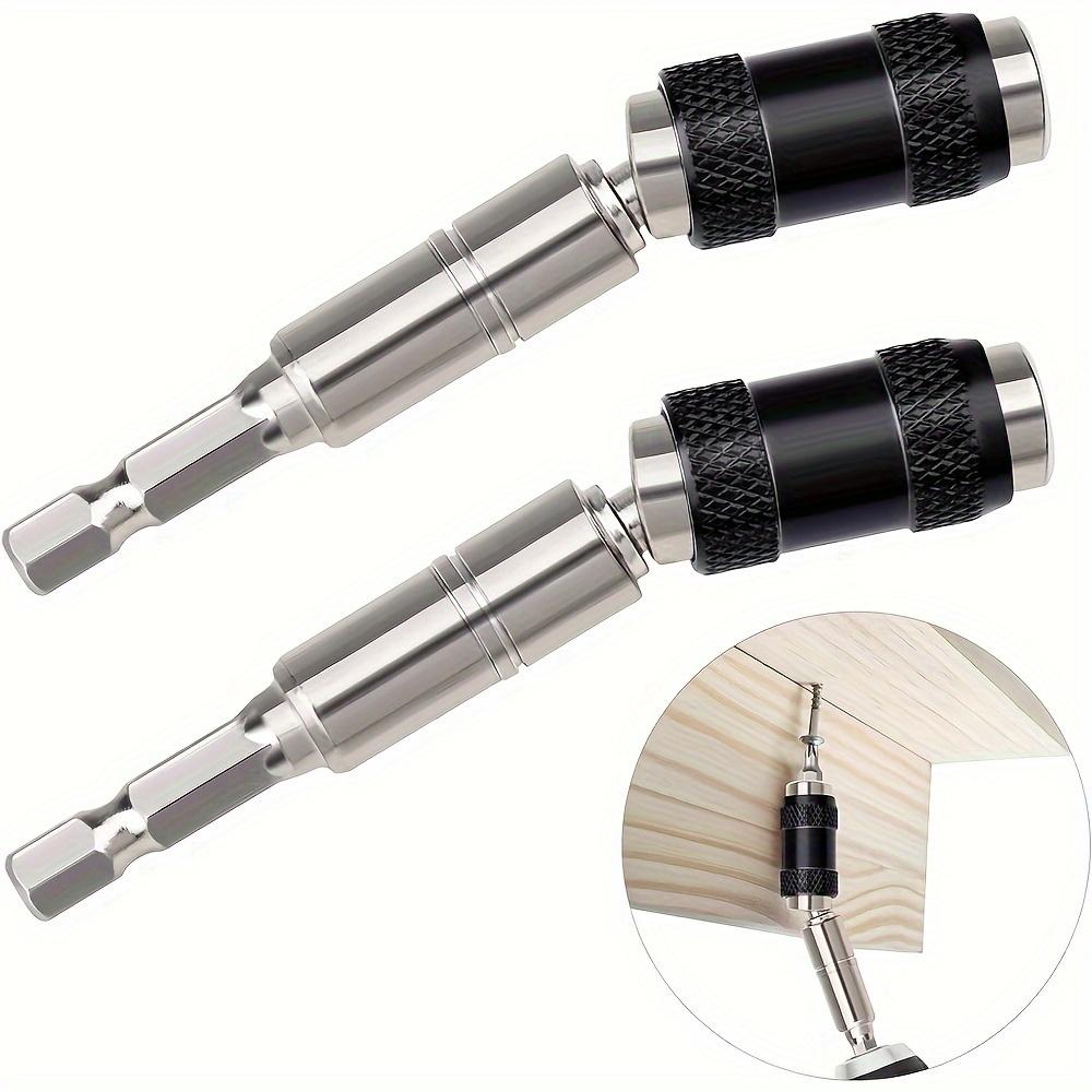 1 Pc 1/4 Inch Hex Magnetic Pivoting Drill Bit Holder Extension for Screwdriver Bits