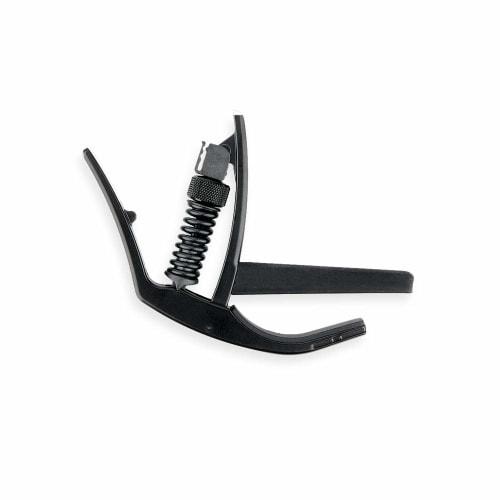 D'Addario NS Artist Classical Capo PW-CP-13, one-touch capo for classical guitar with built-in pick holder
