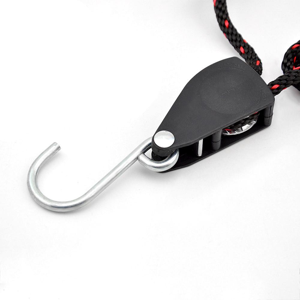 2 шт. ремни для каяка, веревки с храповым шкивом, регулируемая вешалка для веревок, рабочая нагрузка до 299,8 фунтов