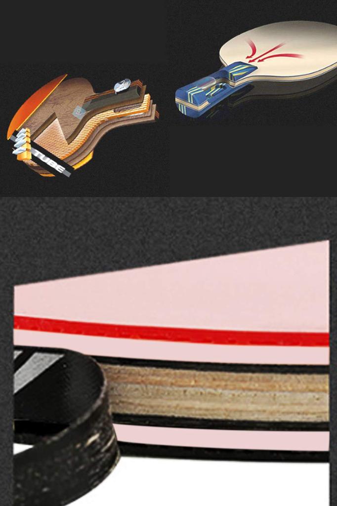 BEATON JAPAN Table Tennis Racket, Shakehand, Professional, with Case (Longhand)