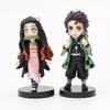 Anime Demon Slayer Figure Kamado Nezuko Kamado Tanjirou Agatsuma Zenitsu Hashibira Inosuk Pvc Action Figure Toys
