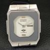 USED CITIZEN AUTOMATIC 6651 JAPAN BOY DAY&DATE WHITE COLOR DIAL WATCH A432217-2 R110-a432217