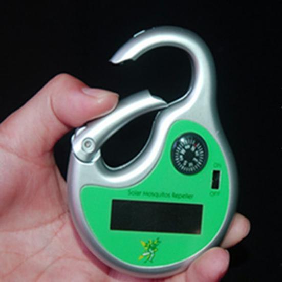 Mosquito Repeller Ultrasonic Anti-moustique Solar Charging Portable Smooth Lightweight Effective Outdoor Fishing Camping Mosquito Repellent Tool