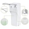Public Area Use Plastic Automatic Soap Dispenser Elbow Pressure Wall-Mount for Disinfection Liquid in Hospitals SchoolsMalls