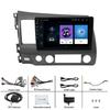 10.1-inch Android GPS Navigation Radio with Wireless CarPlay for Honda Civic 2006-2011, 2GB+32GB.