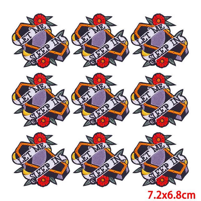 10 шт./лот, оптовая продажа, вышивка, железные нашивки для одежды, нашивки для одежды, куртки, декор, аппликация, принадлежности для шитья