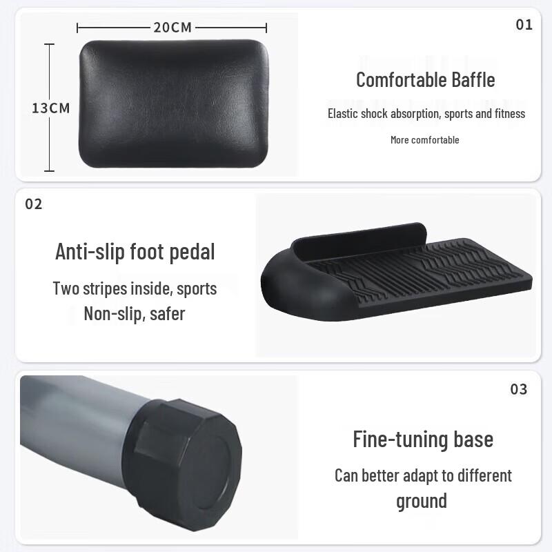 Kanglejia Mini Foldable Elliptical Stepper CN plug (adapter included)