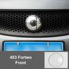 Car Front Rear Logo Cover 3D ABS Protective Emblem Case Moulding Modification Cover For Smart 451 453 Fortwo Forfour Accessories