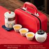 Zhuchuang Jingpin Portable Ceramic Tea Set