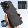 Противоударный магнитный чехол с ощущением кожи для Honor 400 Pro 5G Защитная крышка Задняя панель телефона Coque Funda