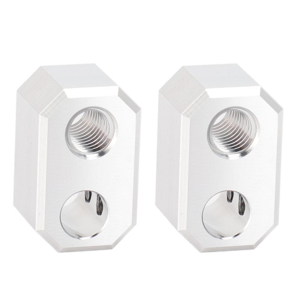 2pcs 3D Printer Hotend Heater Block Professional Aluminum Heater Block for Prusa I3 MK4 for