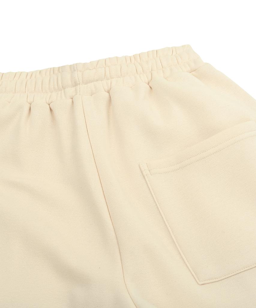 URBANAGE [Non-Fleece Or Fleece-Lined] Basic Jogger Training Pants_Cream