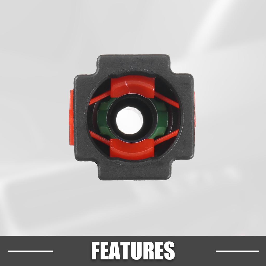 ABSOPRO Автомобильный топливный шланг Быстросъемный соединитель Прямой 5/16" 7.89мм SAE к