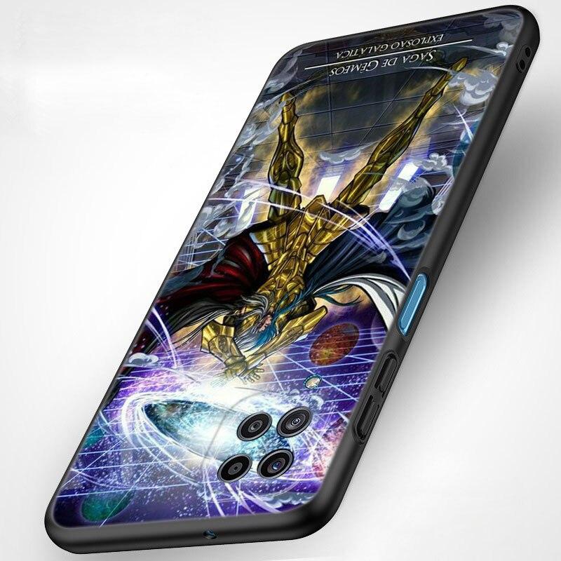 Чехол для телефона с изображением аниме Saint-Seiya для Samsung Galaxy A21 A30 A50 A52 S A13 A22 A32 A33 A53 A73 5G A11 A12 A31 A51 A70 A71 A72