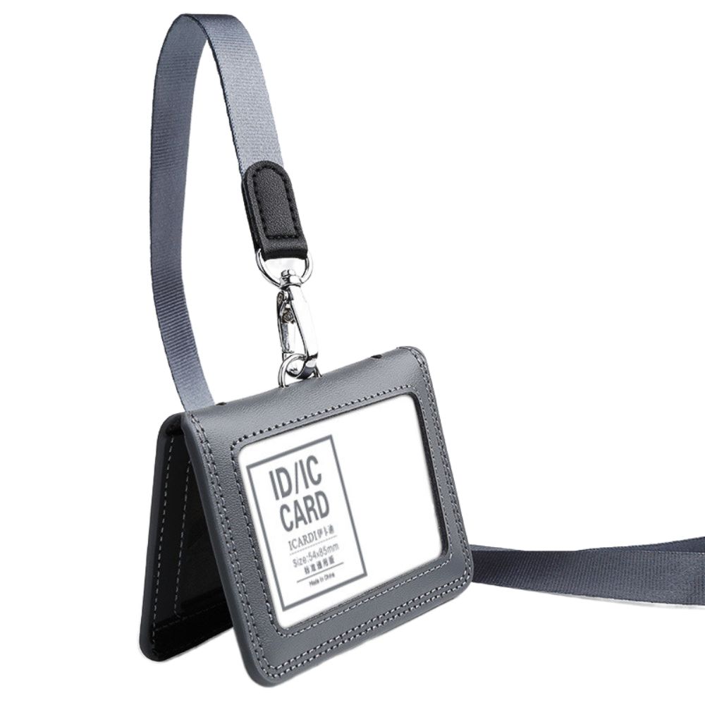 Держатель для бейджа врача из воловьей кожи, чехол для визитной карточки, держатель для удостоверения личности, полицейский репортер